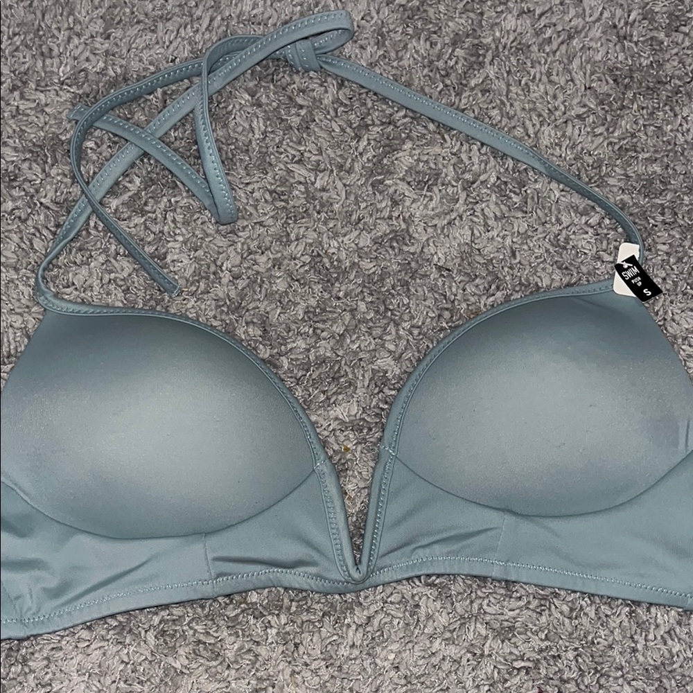 VS Pink Halter Bikini Top